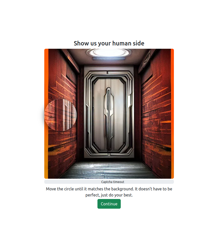 DrugHub Market custom captcha security